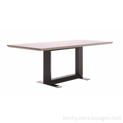 Wooden Dining Table with High Gloss (DT-U180)